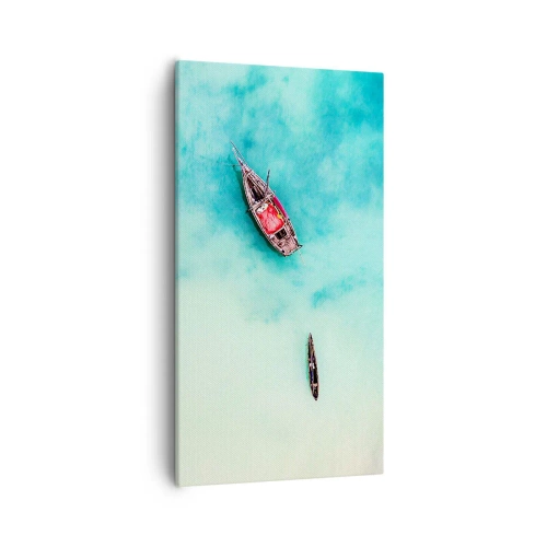 Canvas picture - On the Beaches of Zanzibar, When the Tide Is High - 55x100 cm