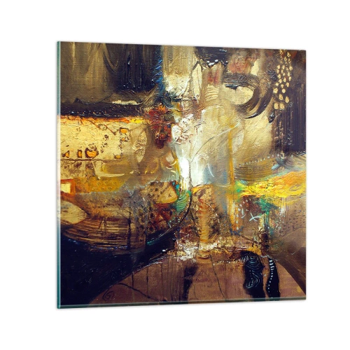 Glass picture - Cold, Warm, Hot - 70x70 cm