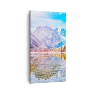 Canvas picture - It's Autumn in the Mountains - 55x100 cm