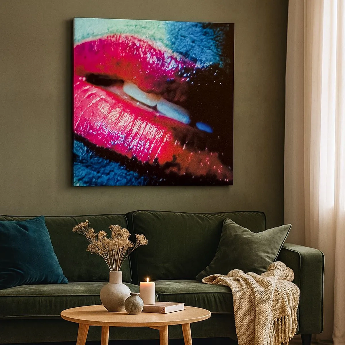 Canvas picture - Sensual and Unquiet - 30x30 cm