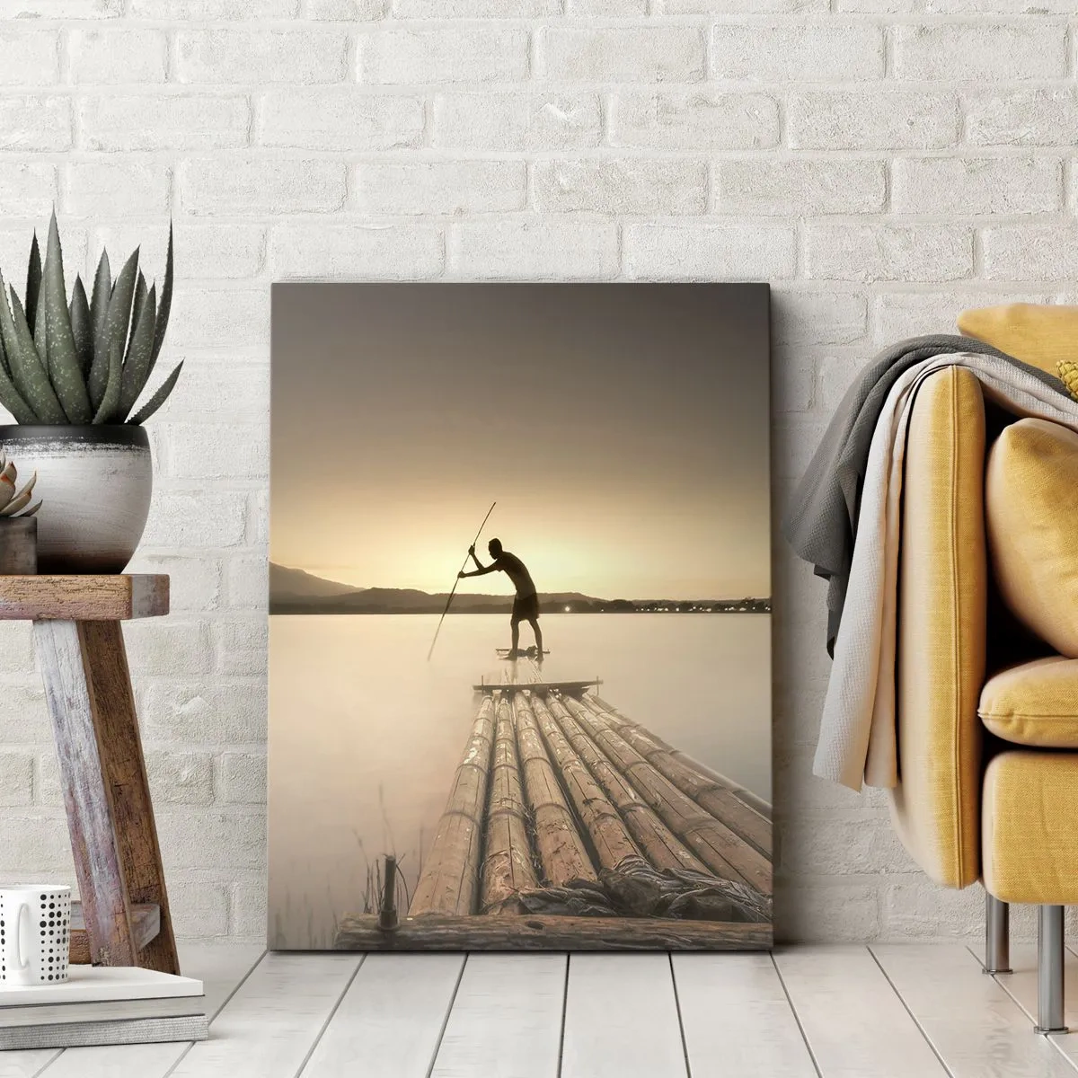 Canvas picture - Before Rest - 45x80 cm