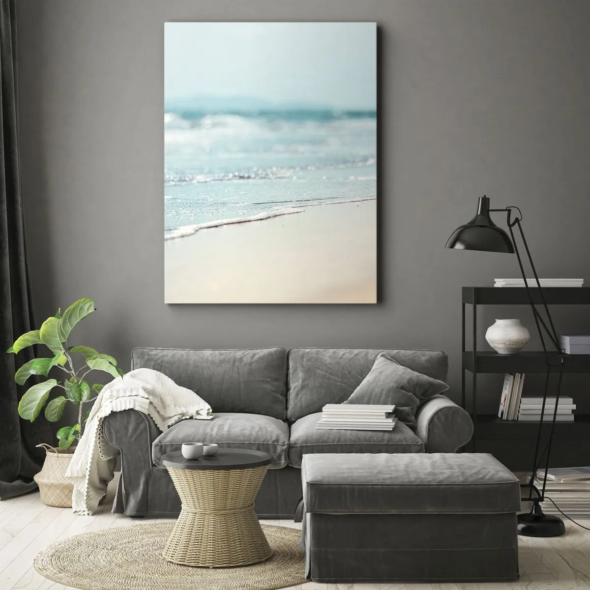 Canvas picture - Warmth and Breeze - 65x120 cm