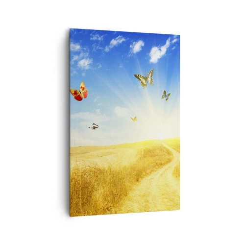 Canvas picture - How Can You Not Love the Summer? - 80x120 cm