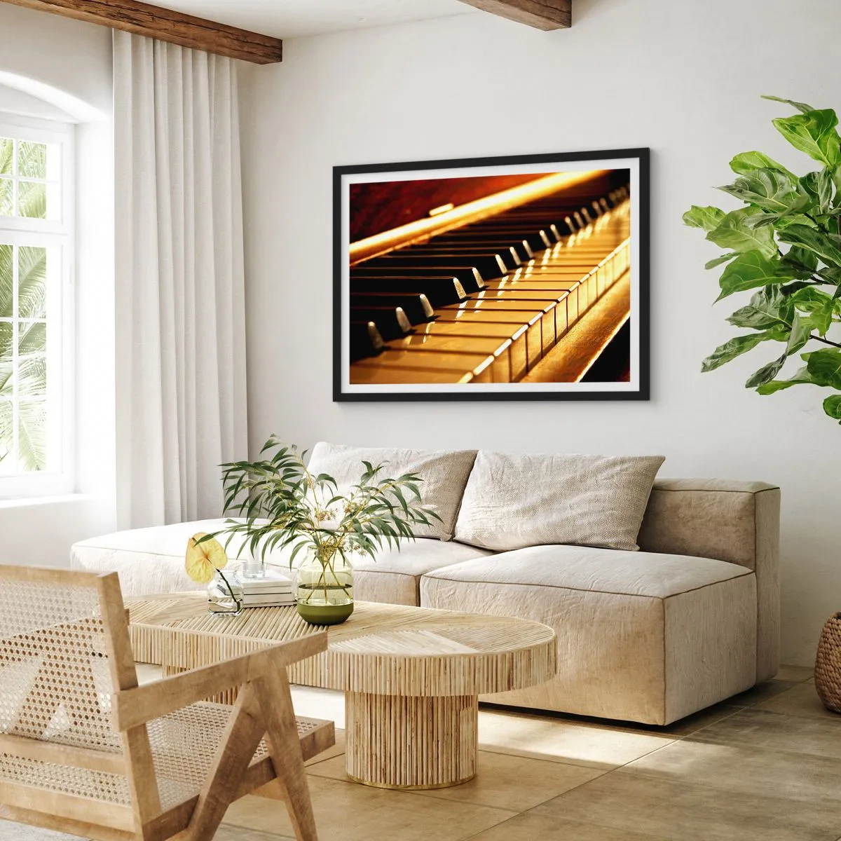 Poster in black frame - Unlimited Possibilities - 70x50 cm