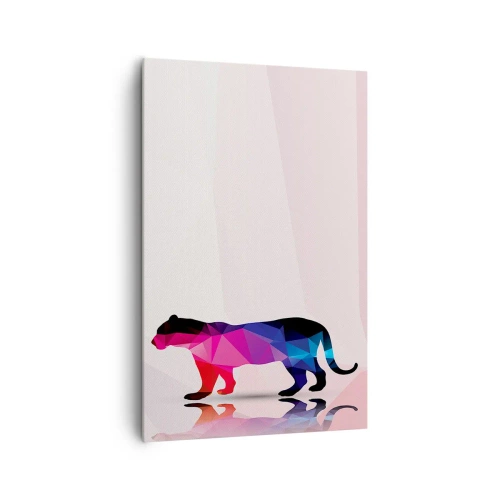 Canvas picture - Diamond Panther - 80x120 cm