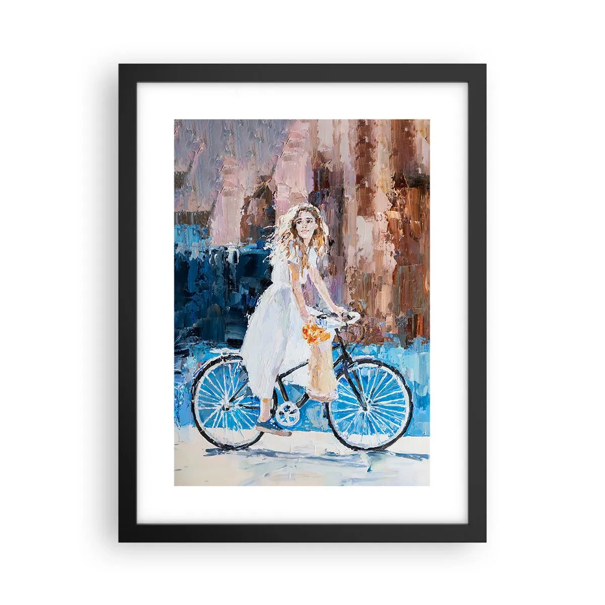 Poster in black frame - Morning Joy - 30x40 cm