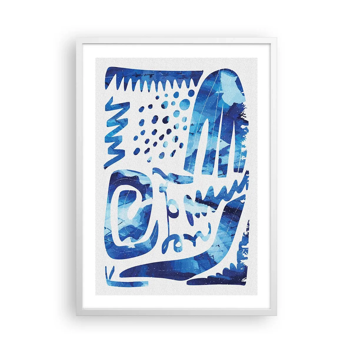 Poster in white frmae - Return to the Roots - 50x70 cm