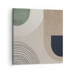 Canvas picture - Gentleness of an Oval - 60x60 cm