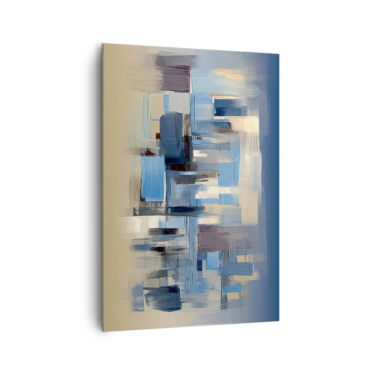 Canvas picture - Blue Construction - 70x100 cm