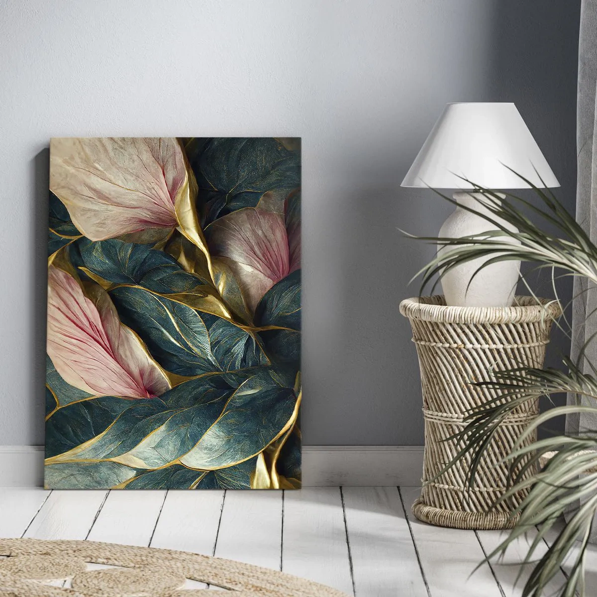 Canvas picture - Natural Elegance and Style - 55x100 cm