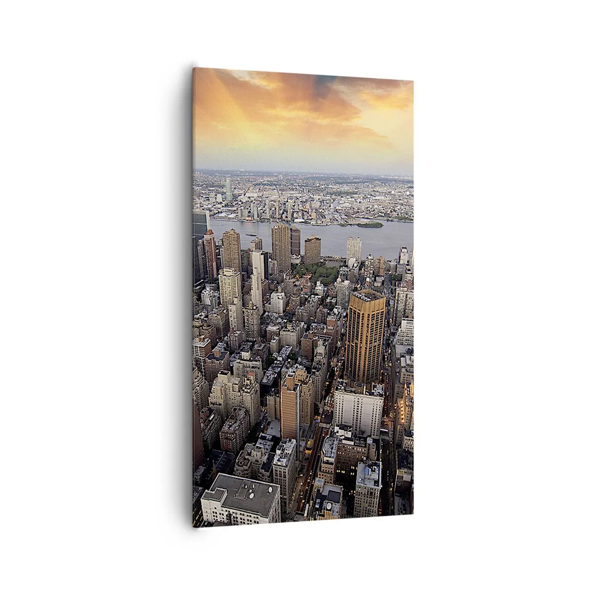 Canvas picture - Beating Heart of Our Times - 65x120 cm