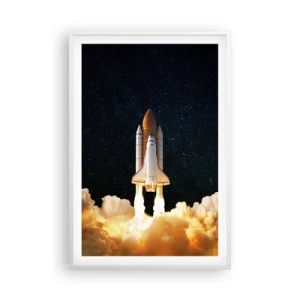 Poster in white frmae - As Astra! - 61x91 cm