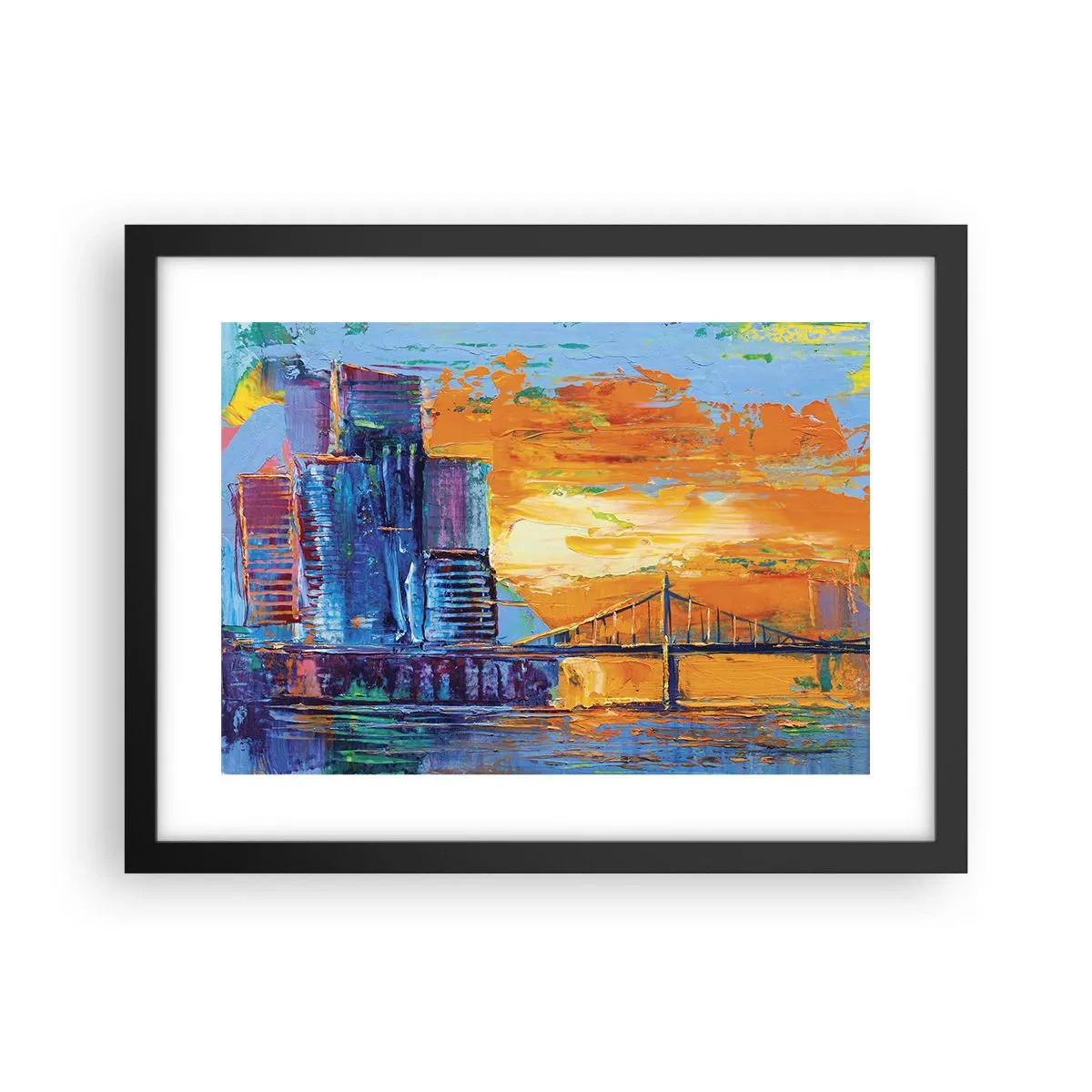 Poster in black frame - Culture and Nature - 40x30 cm
