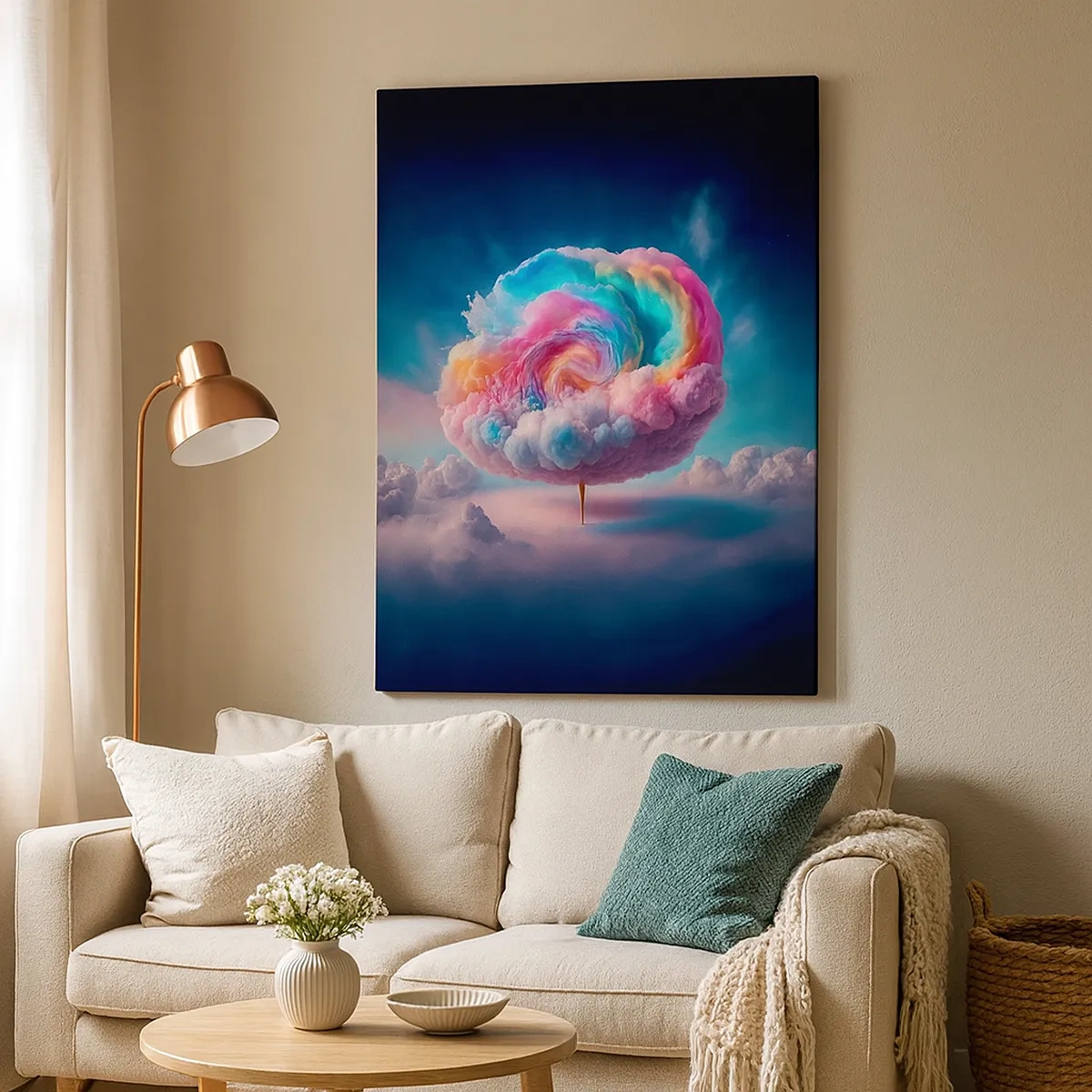 Canvas picture - Dream of a Funfair - 50x70 cm