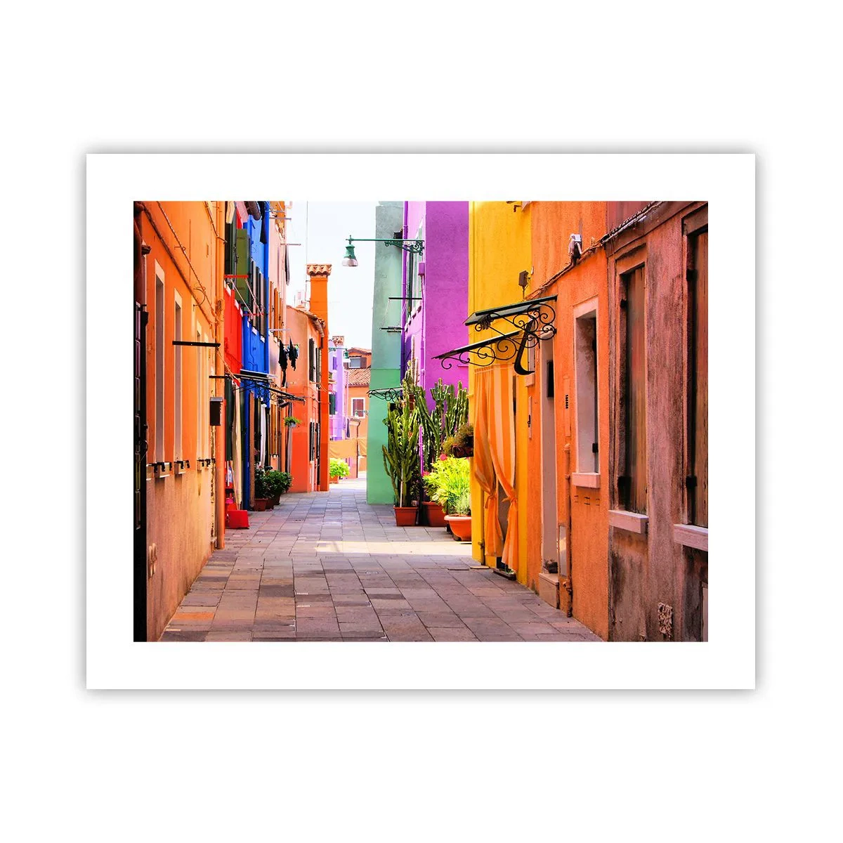 Poster - Rainbow Alley - 50x40 cm