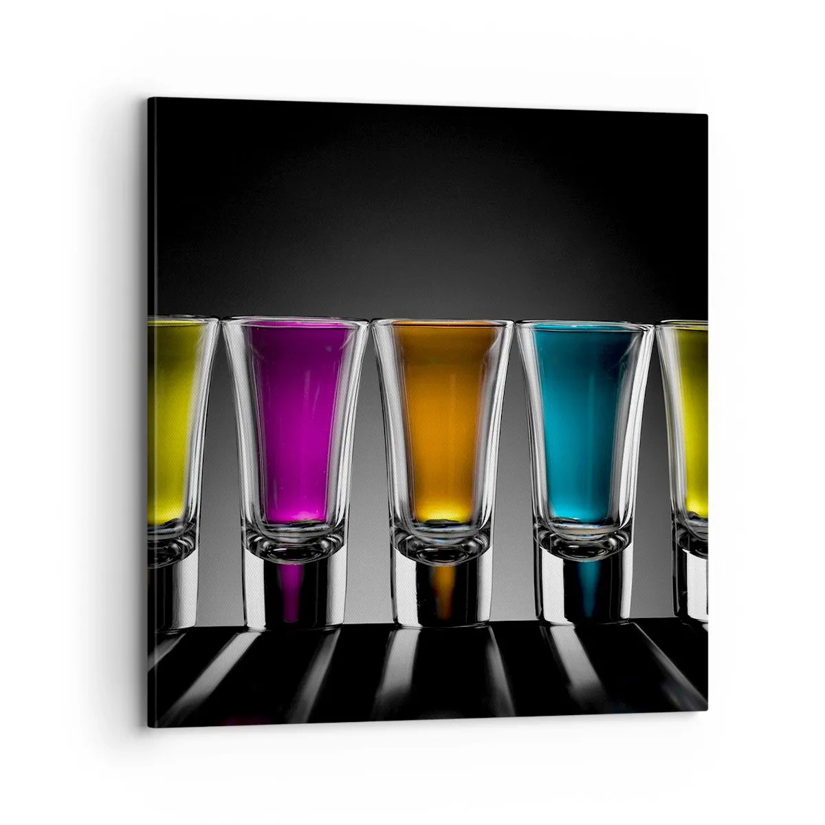 Canvas picture - Colours of Joy - 70x70 cm