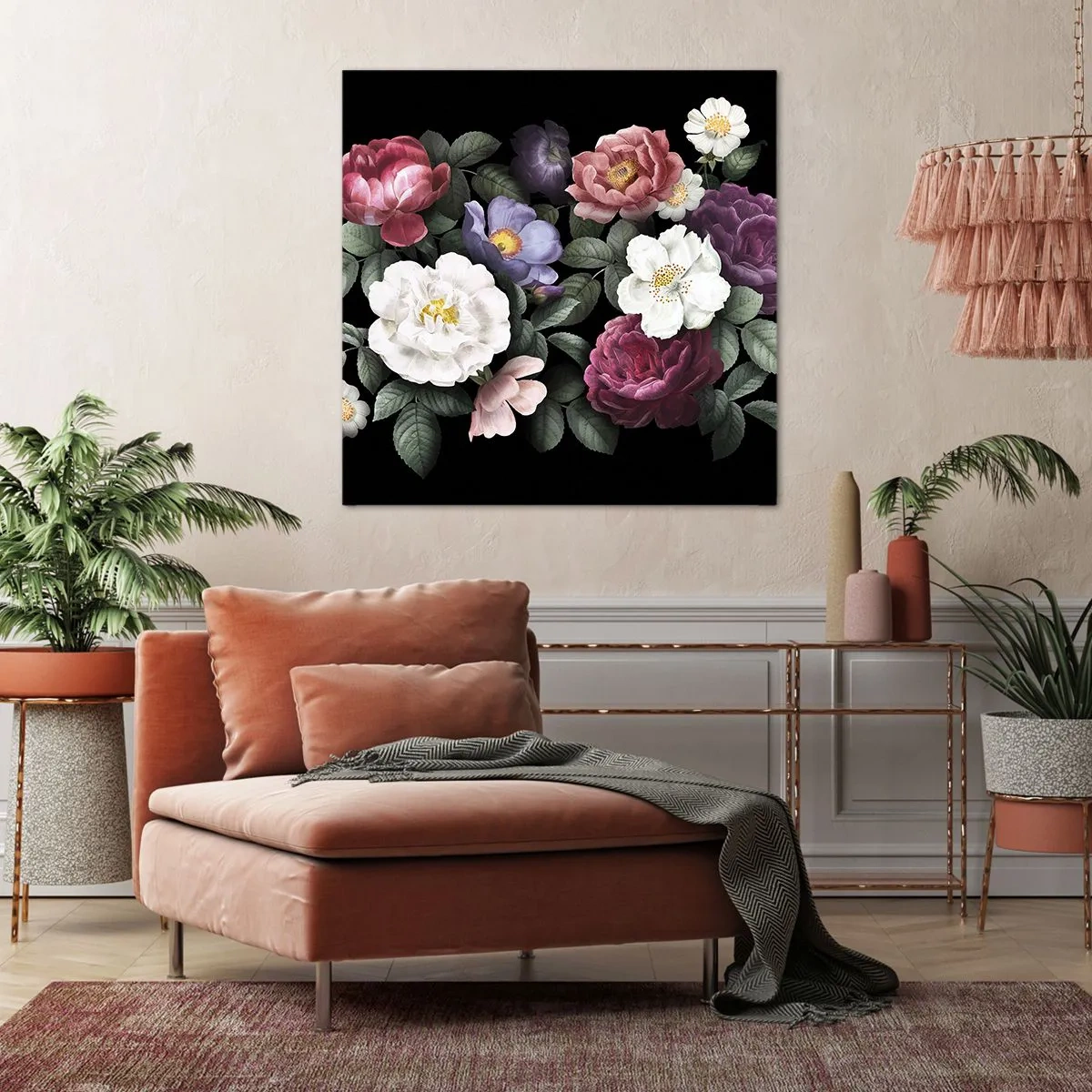 Canvas picture - From an English Garden - 30x30 cm