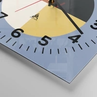 Clock face with numbers