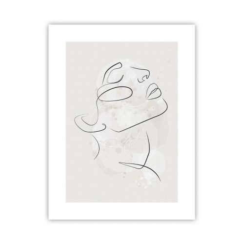 Poster - Outline of Happiness - 30x40 cm