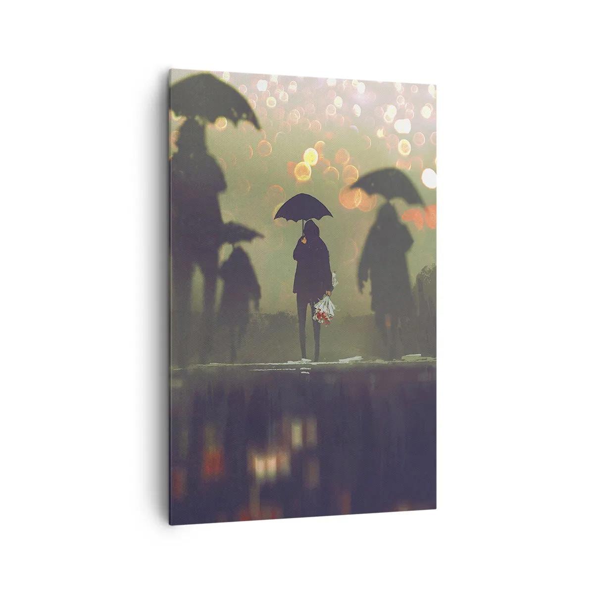 Canvas picture - From Perspective of a Raindrop - 80x120 cm