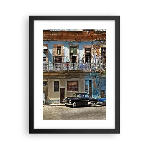 Poster in black frame - Havana Style - 30x40 cm