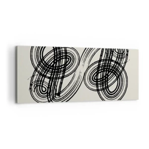 Canvas picture - Spontaneous Result - 100x40 cm