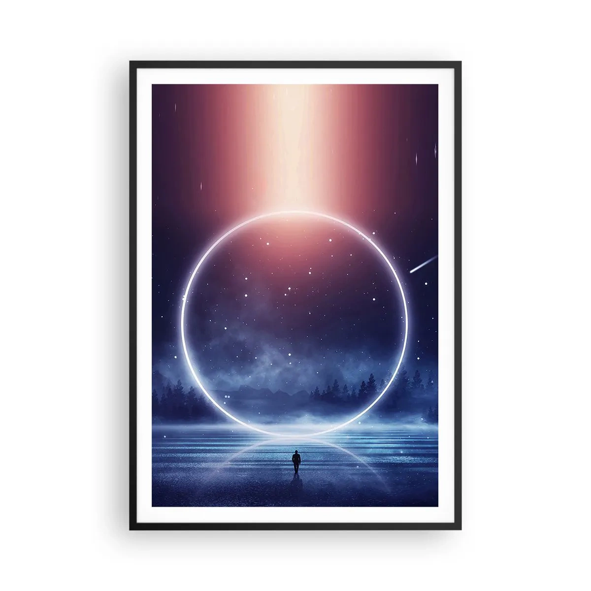 Poster in black frame - They are Already Here… - 70x100 cm