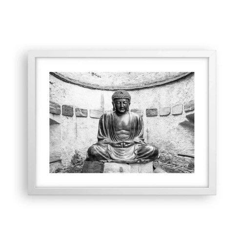 Poster in white frmae - At the Source of Peace - 40x30 cm