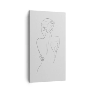 Canvas picture - Music of the Body - 45x80 cm