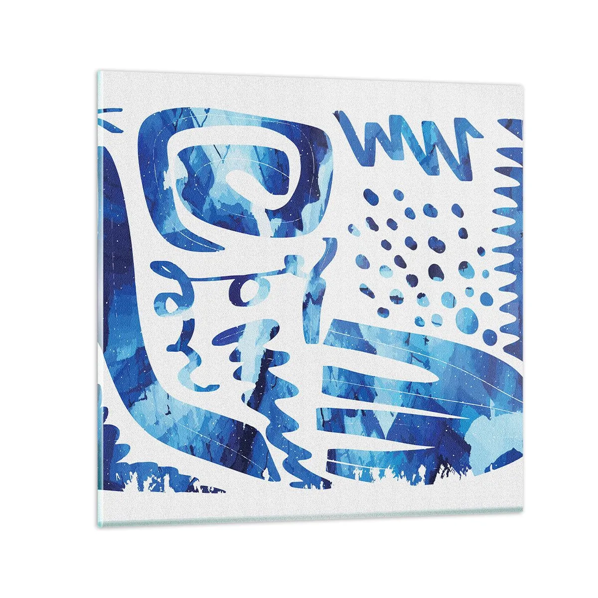 Glass picture - Return to the Roots - 50x50 cm