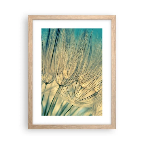 Poster in light oak frame - Waiting for the Wind - 30x40 cm