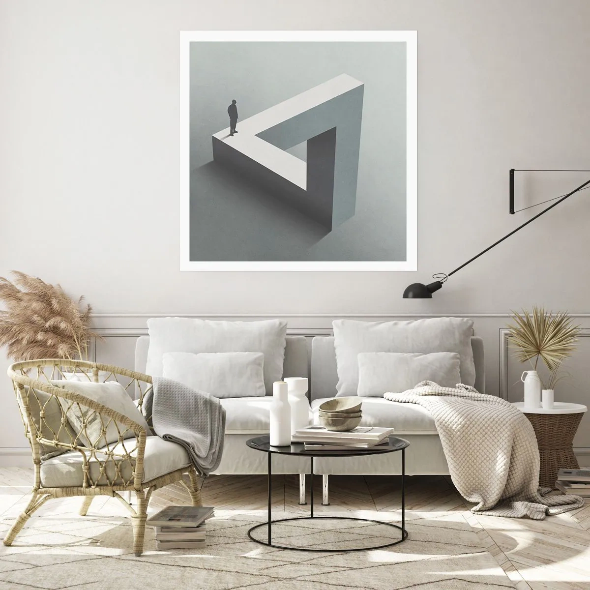 Poster - And Yet It Is Possible - 50x50 cm