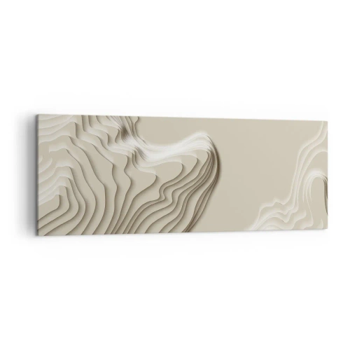 Canvas picture - Topography of Art. - 140x50 cm