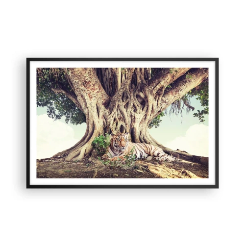 Poster in black frame - View from the Genesis - 91x61 cm