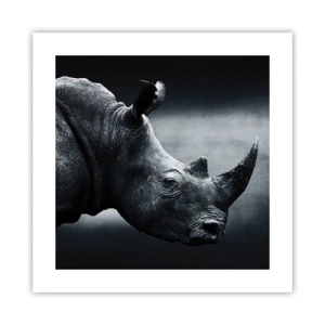 Poster - Right Profile - 40x40 cm