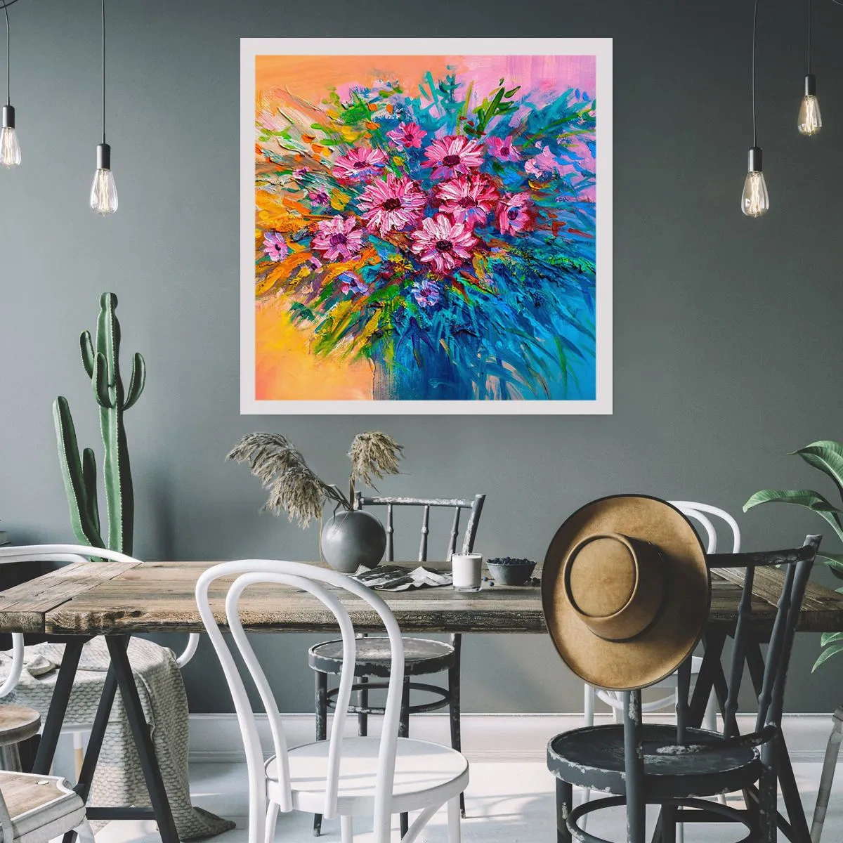 Poster - Energy of Life - 40x40 cm