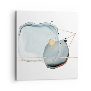 Canvas picture - Study of a Raindrop - 70x70 cm