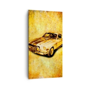 Canvas picture - Crazy 70-ies - 55x100 cm