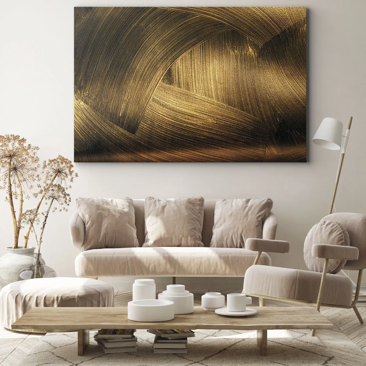 Canvas picture - In a Golden Labirynth - 120x80 cm