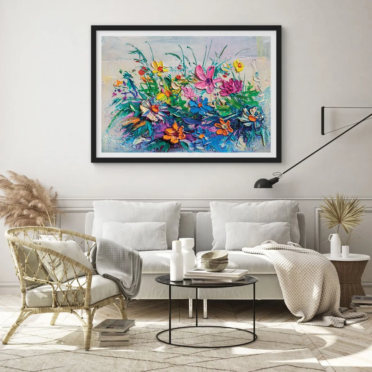 Poster in black frame - Not So Still Nature - 70x50 cm