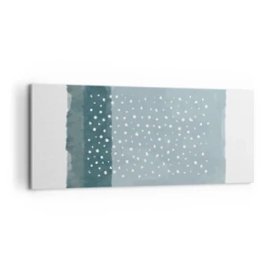 Canvas picture - Grown on the Blue - 100x40 cm