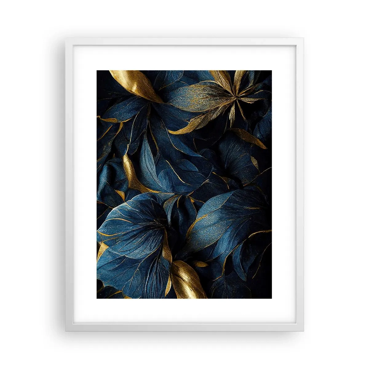 Poster in white frmae - Lined with Gold - 40x50 cm