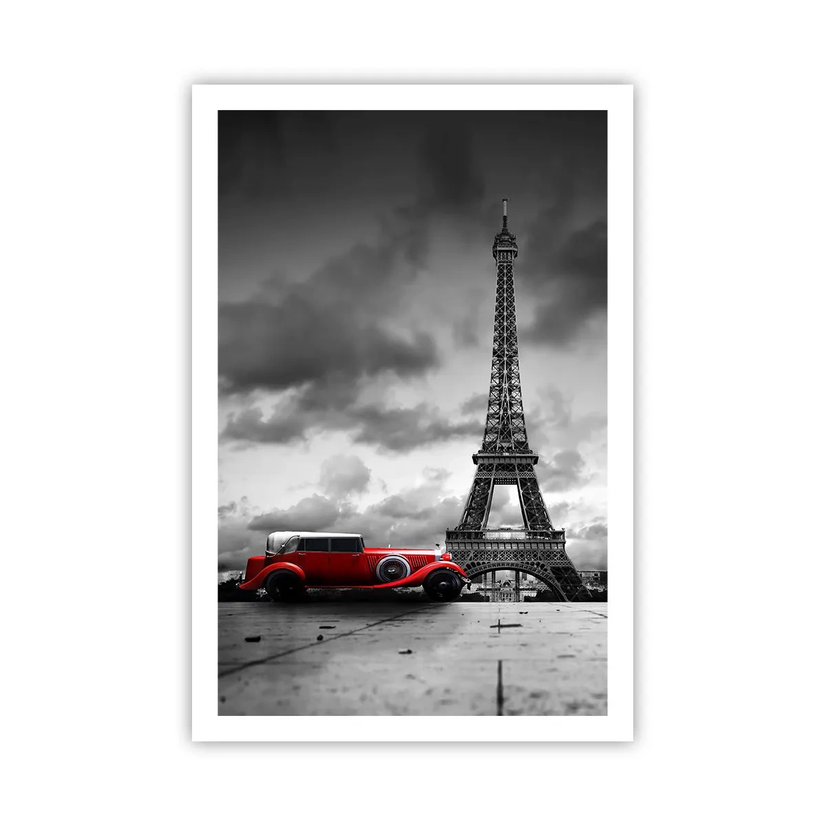 Poster - Not So Long Ago in Paris - 61x91 cm