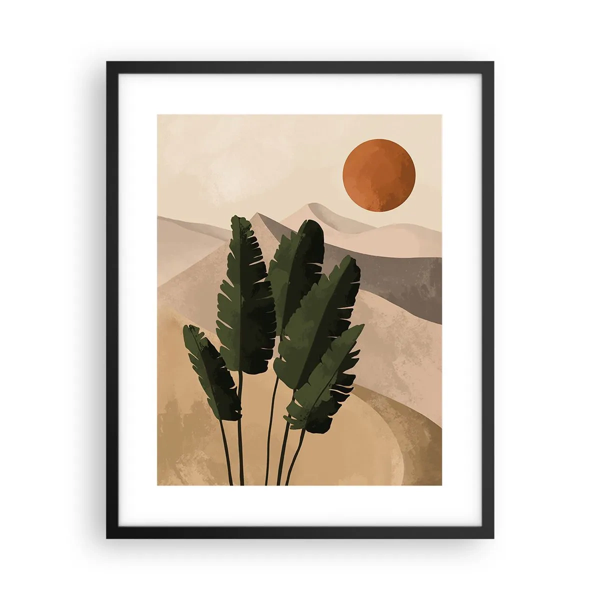 Poster in black frame - Triumph of Life - 40x50 cm