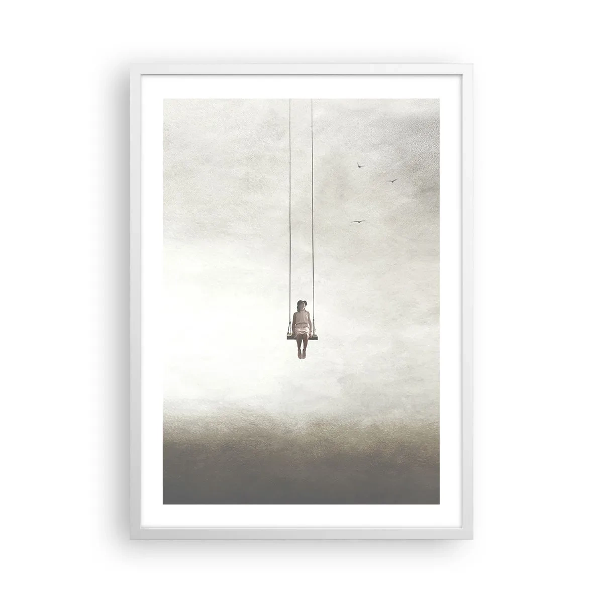 Poster in white frmae - Child in Us - 50x70 cm