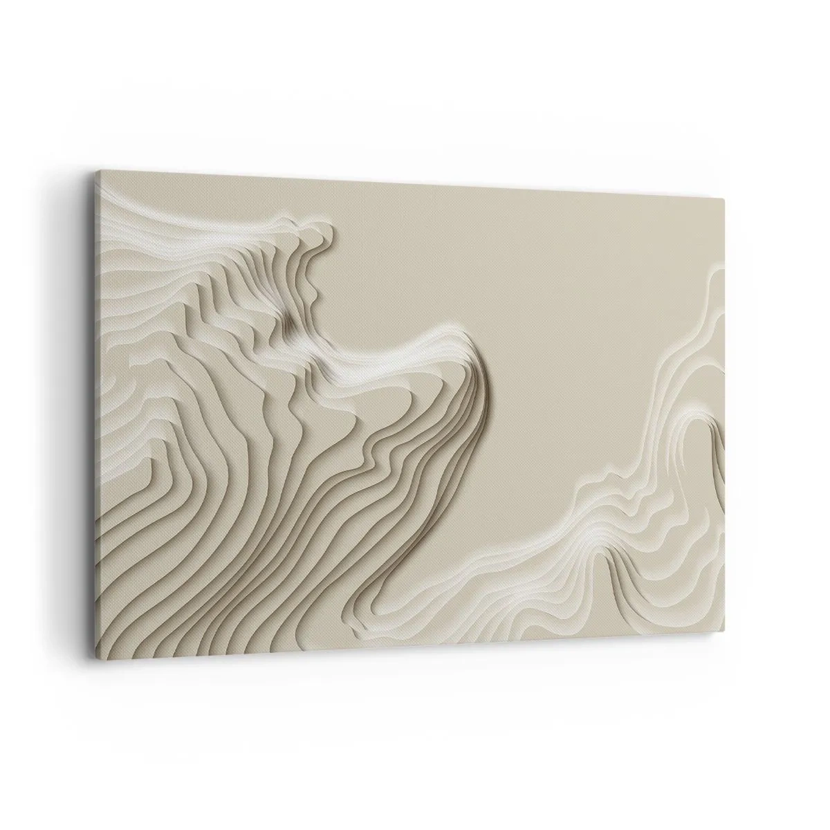Canvas picture - Topography of Art. - 120x80 cm