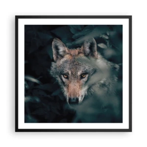 Poster in black frame - Hunter - 60x60 cm