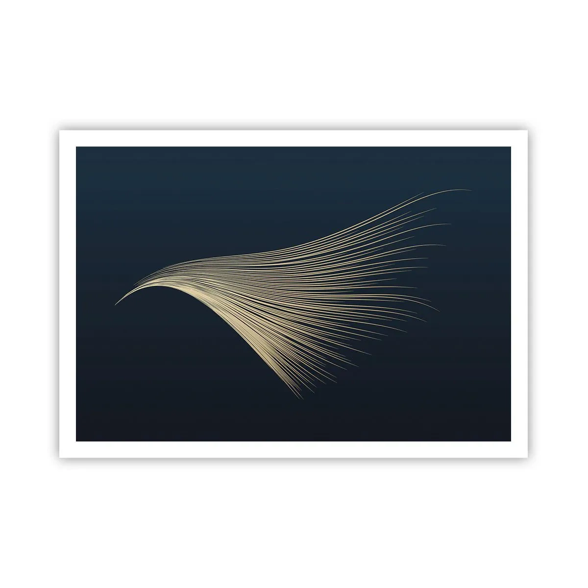 Poster - Like Angel's Hair - 100x70 cm
