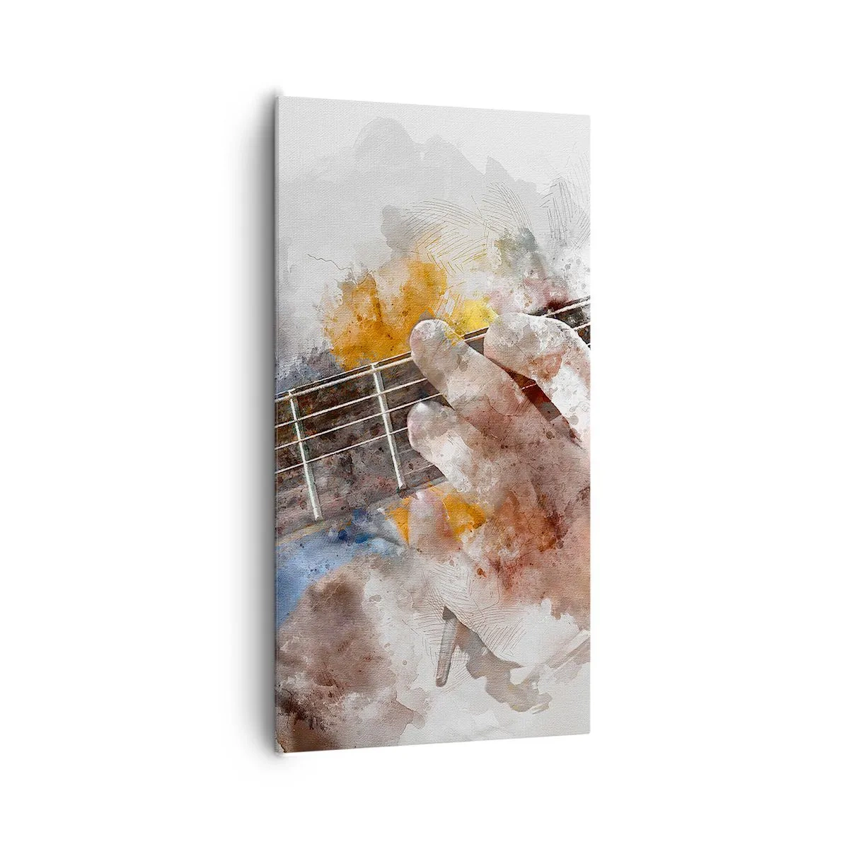 Canvas picture - Poetry Between Strings - 65x120 cm