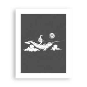 Poster - Space Rider - 40x50 cm